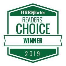 Logo du lauréat du prix « Choix des lecteurs » de 2019 de HR Reporter